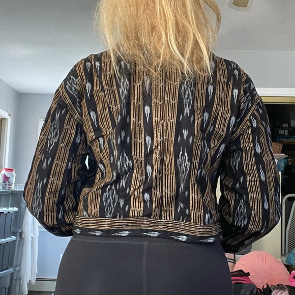 URBAN OUTFITTERS Size Large Fall Aztec Jacket - Picture 7 of 7